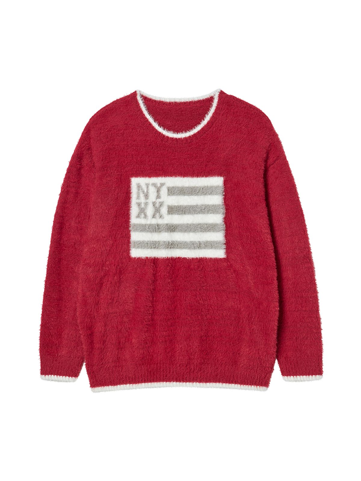 엔와이엑스엑스(NYXX) NYX FLAG KNIT RED