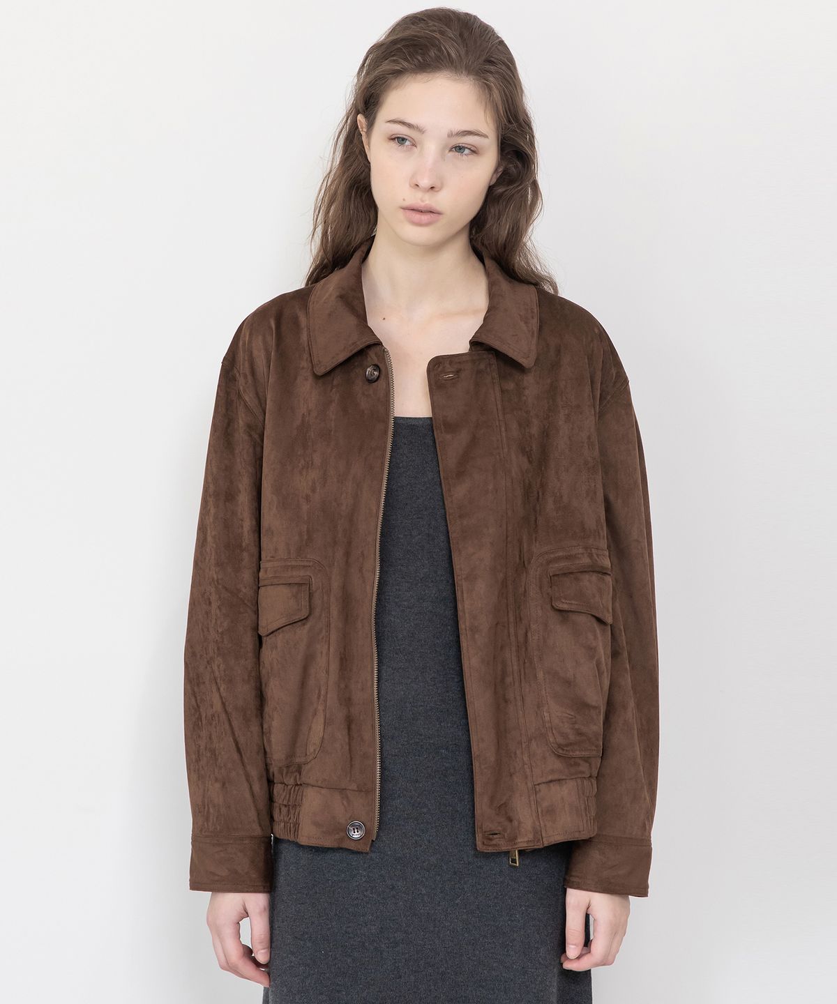 제이마크뉴욕(JMARKNEWYORK) Suede jacket_2color