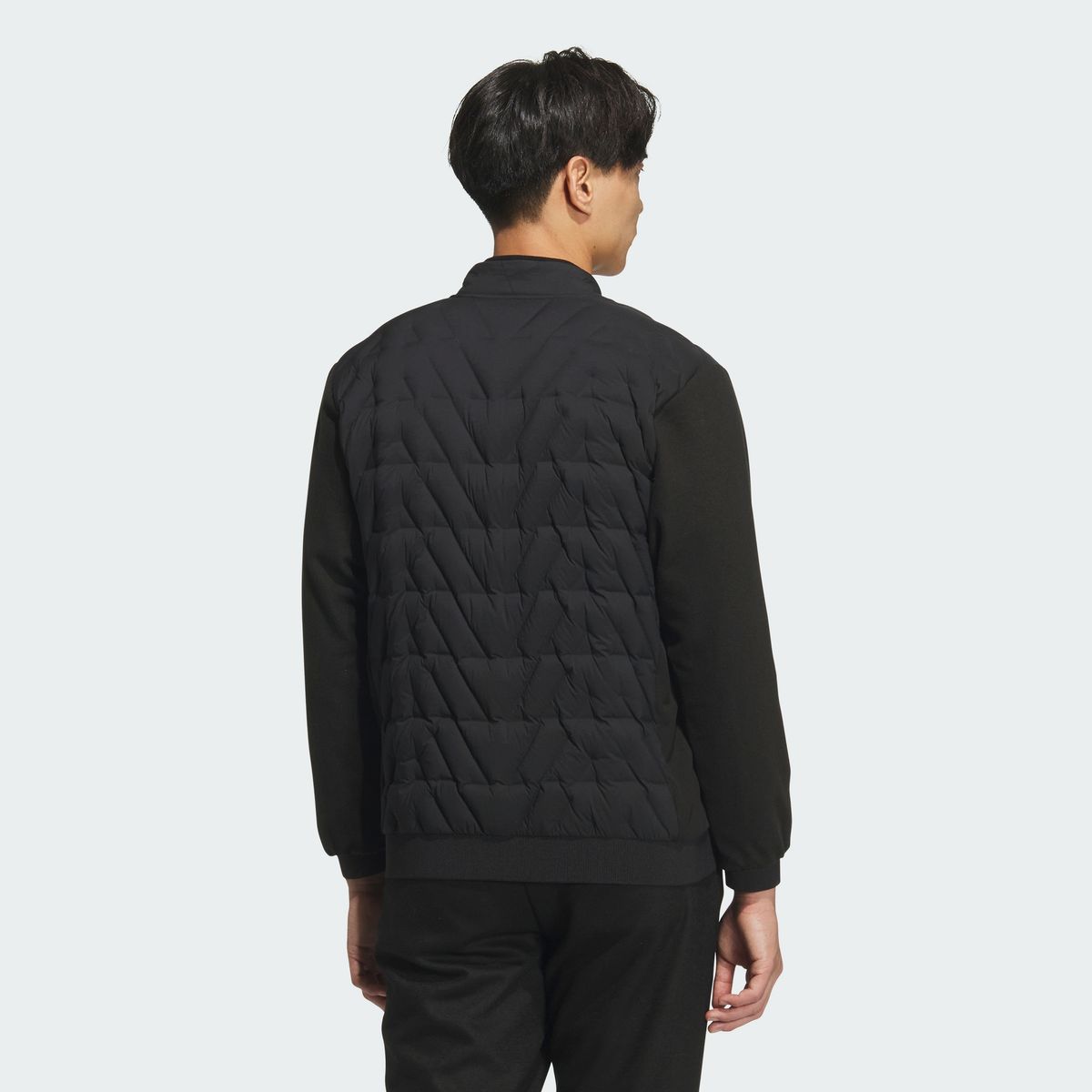 아디다스 골프(ADIDAS GOLF) 하이브리드 전장 지퍼 다운 재킷 JM7138