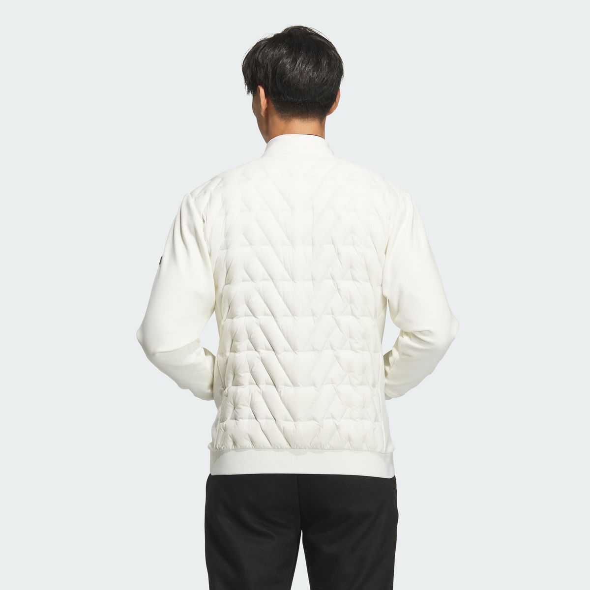 아디다스 골프(ADIDAS GOLF) 하이브리드 전장 지퍼 다운 재킷 JM7139