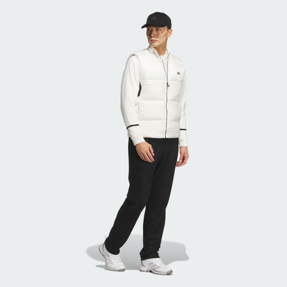 아디다스 골프(ADIDAS GOLF) PERTEX QUANTUM 풀집 다운 베스트 JM9530