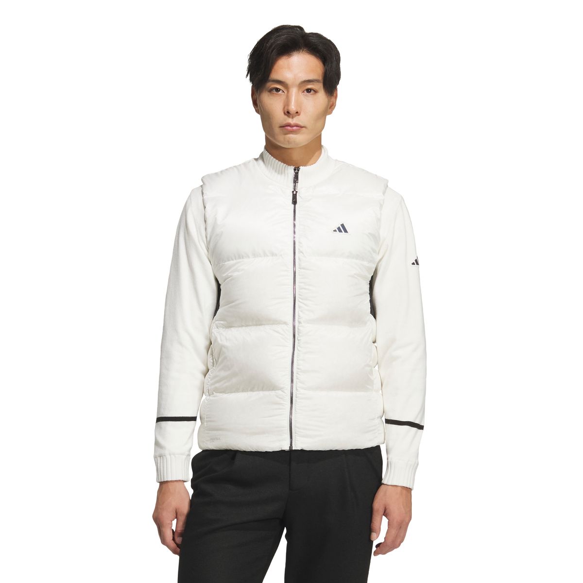 아디다스 골프(ADIDAS GOLF) PERTEX QUANTUM 풀집 다운 베스트 JM9530