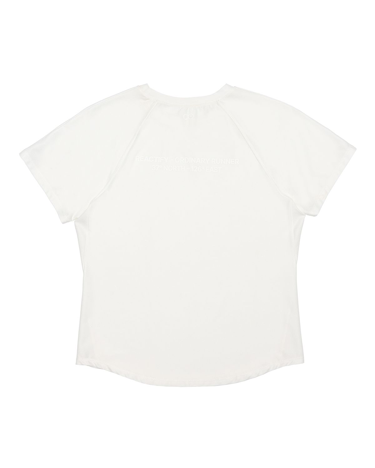 리액티파이(REACTIFY) Women’s Ordinary T-Shirt White