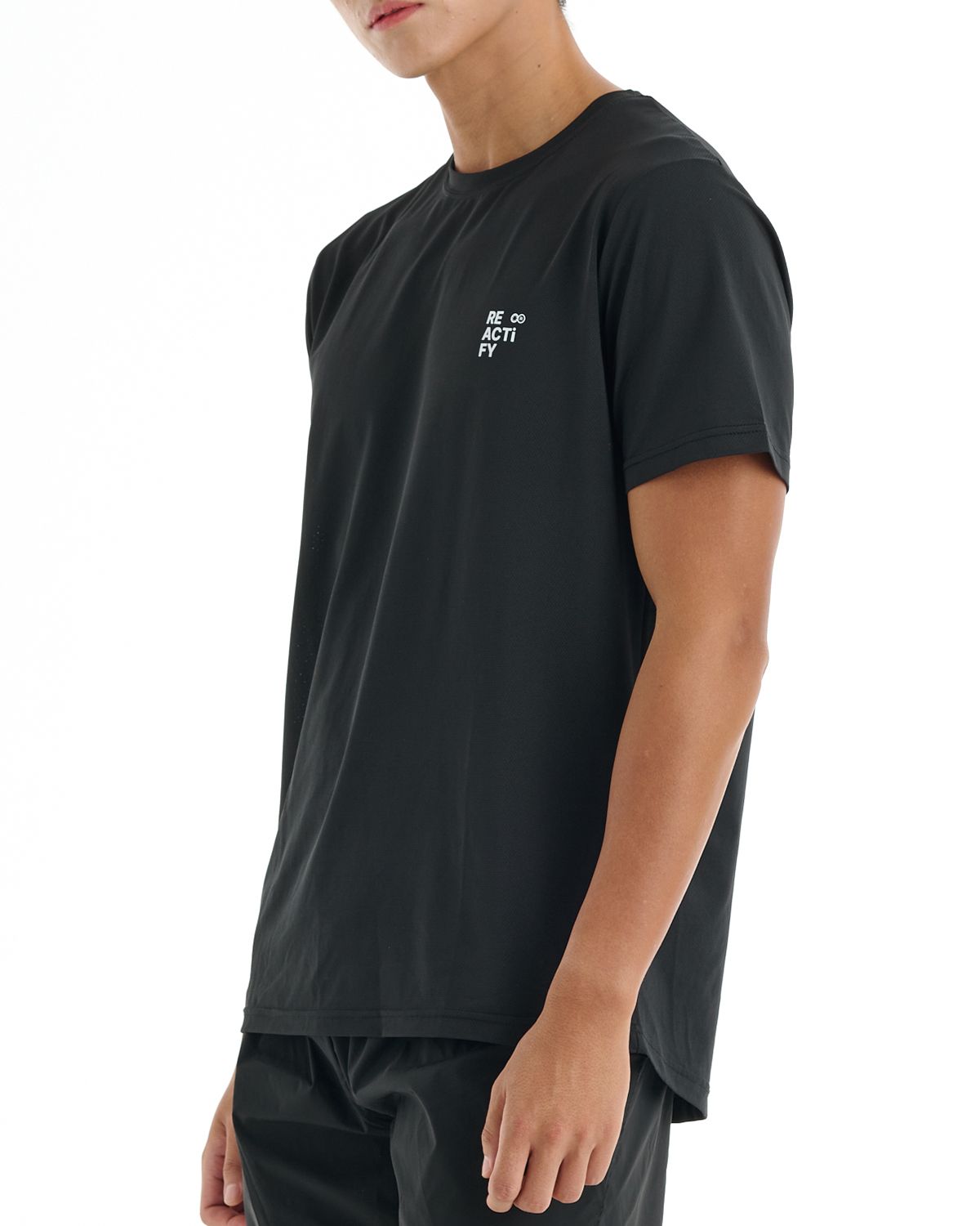 리액티파이(REACTIFY) Logo Festival T-Shirt Black