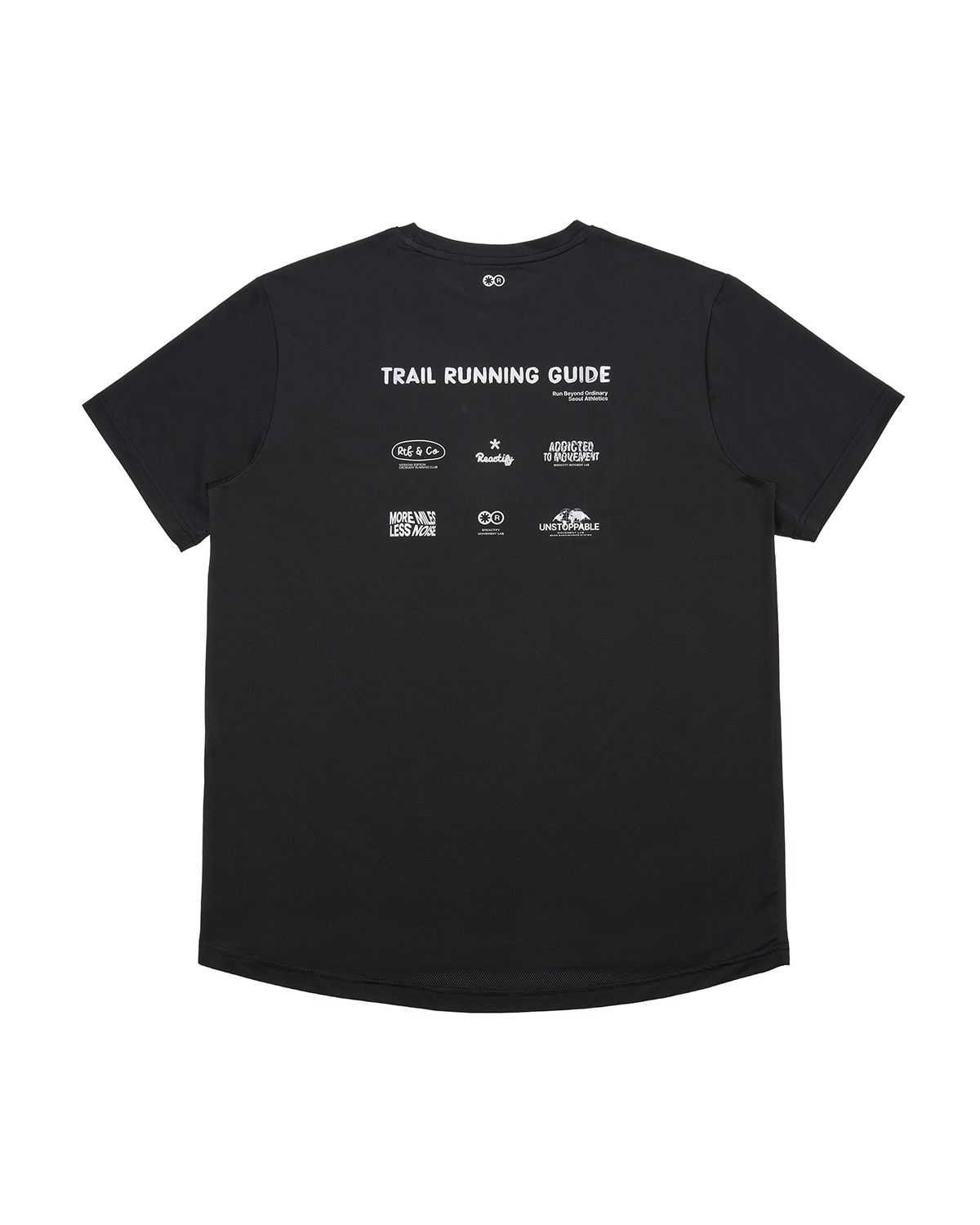 리액티파이(REACTIFY) Logo Festival T-Shirt Black