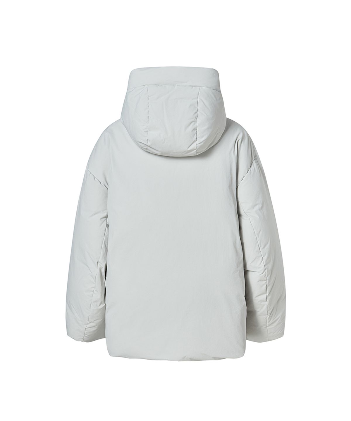 엔와이엑스엑스(NYXX) HOOD DOWN PUFFER LIGHT GREY