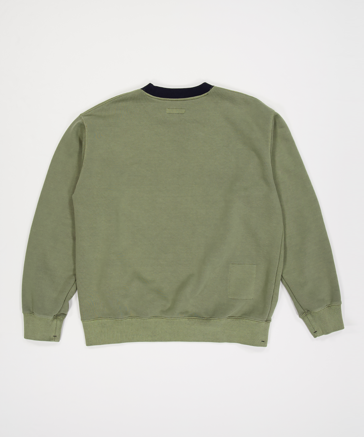 파버(FABEUR) FABEUR COLORBLOCK SWEATSHIRTS (SAGE LIME)