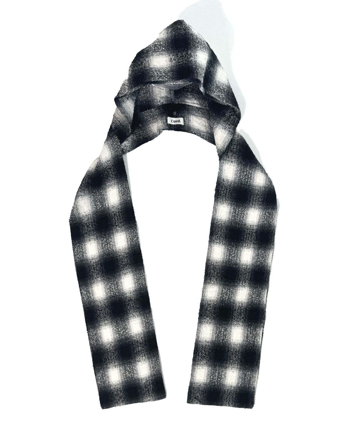 코드(CORD) 디스커버드 키트 후드 머플러_Boucle-Check BK