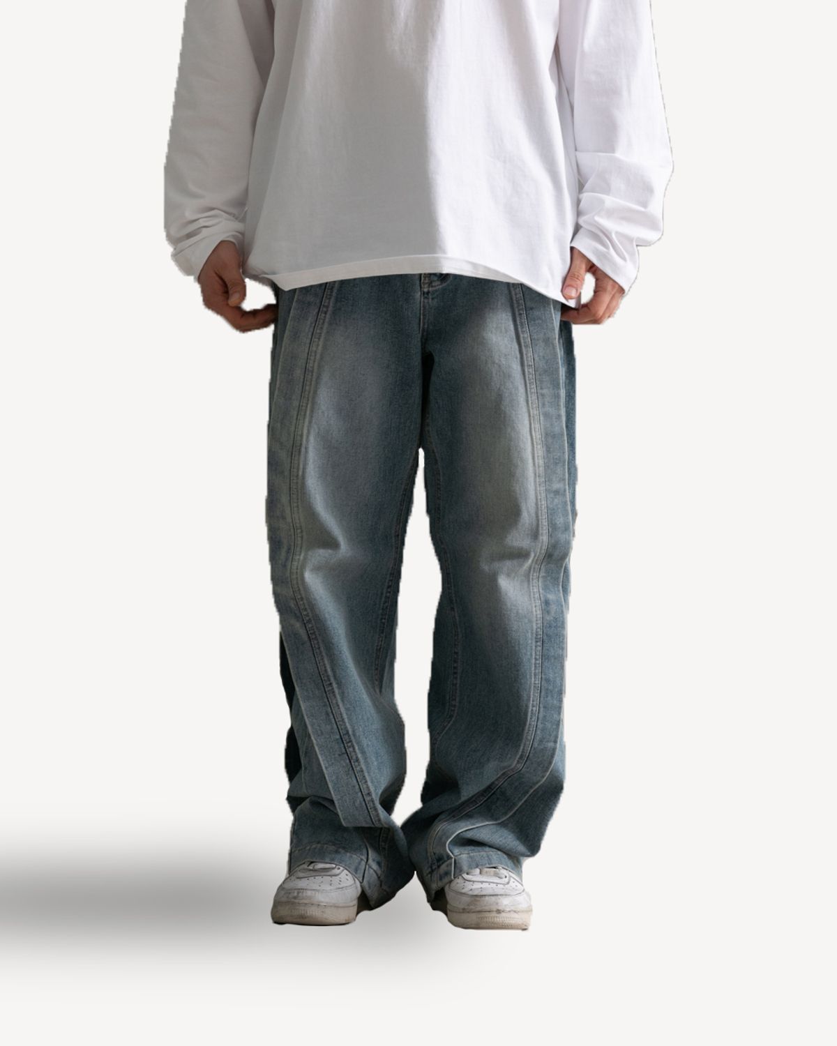 덤(THUMB) CURVED WING STRAIGHT PANTS 05