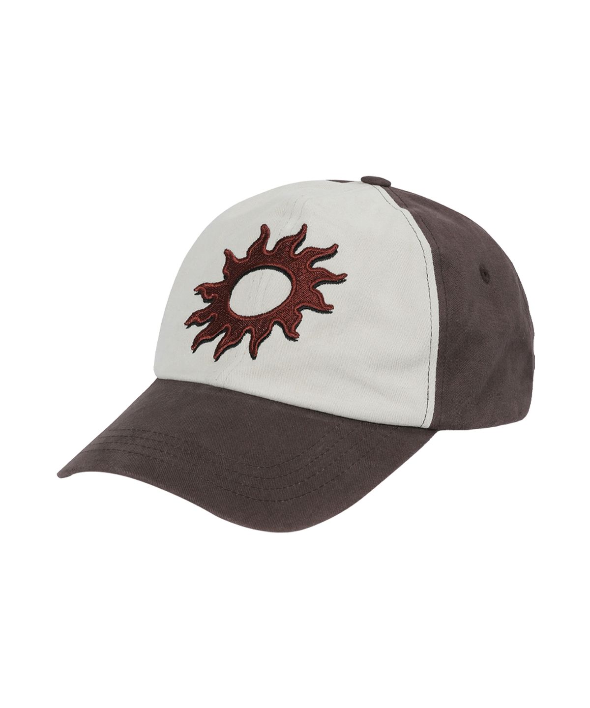 에스이에스티(S'EST) Solaris Sunburst Ball Cap Brown