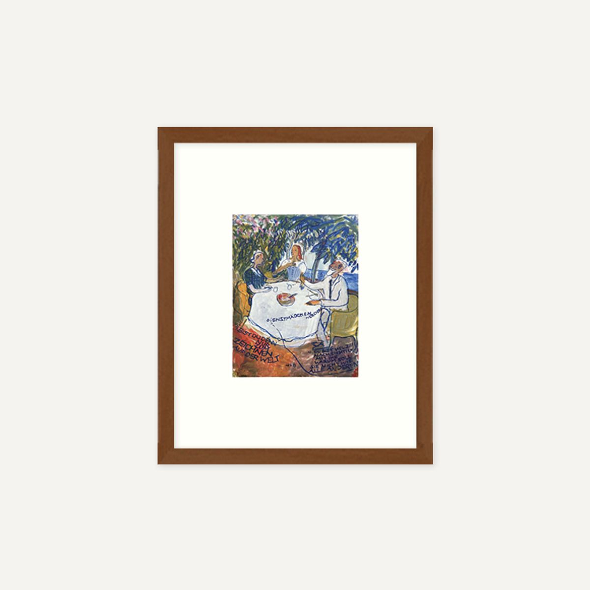 그릿시즌(GREET SEASON) 샬롯 살로몬 Charlotte and Grandparents (액자 포함)