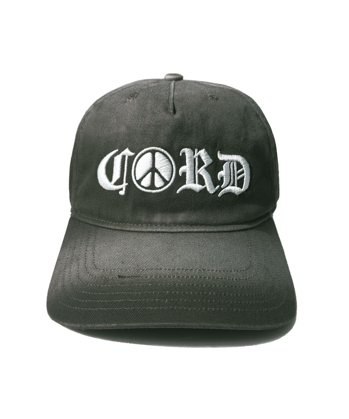 코드(CORD) 코드리스트 Emb. 블리치 워시드 캡_Ashed KK