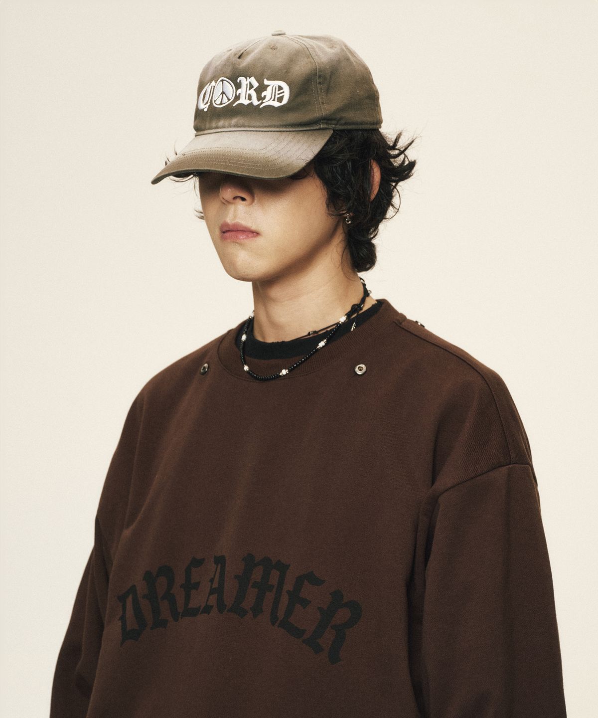 코드(CORD) 코드리스트 Emb. 블리치 워시드 캡_Ashed KK