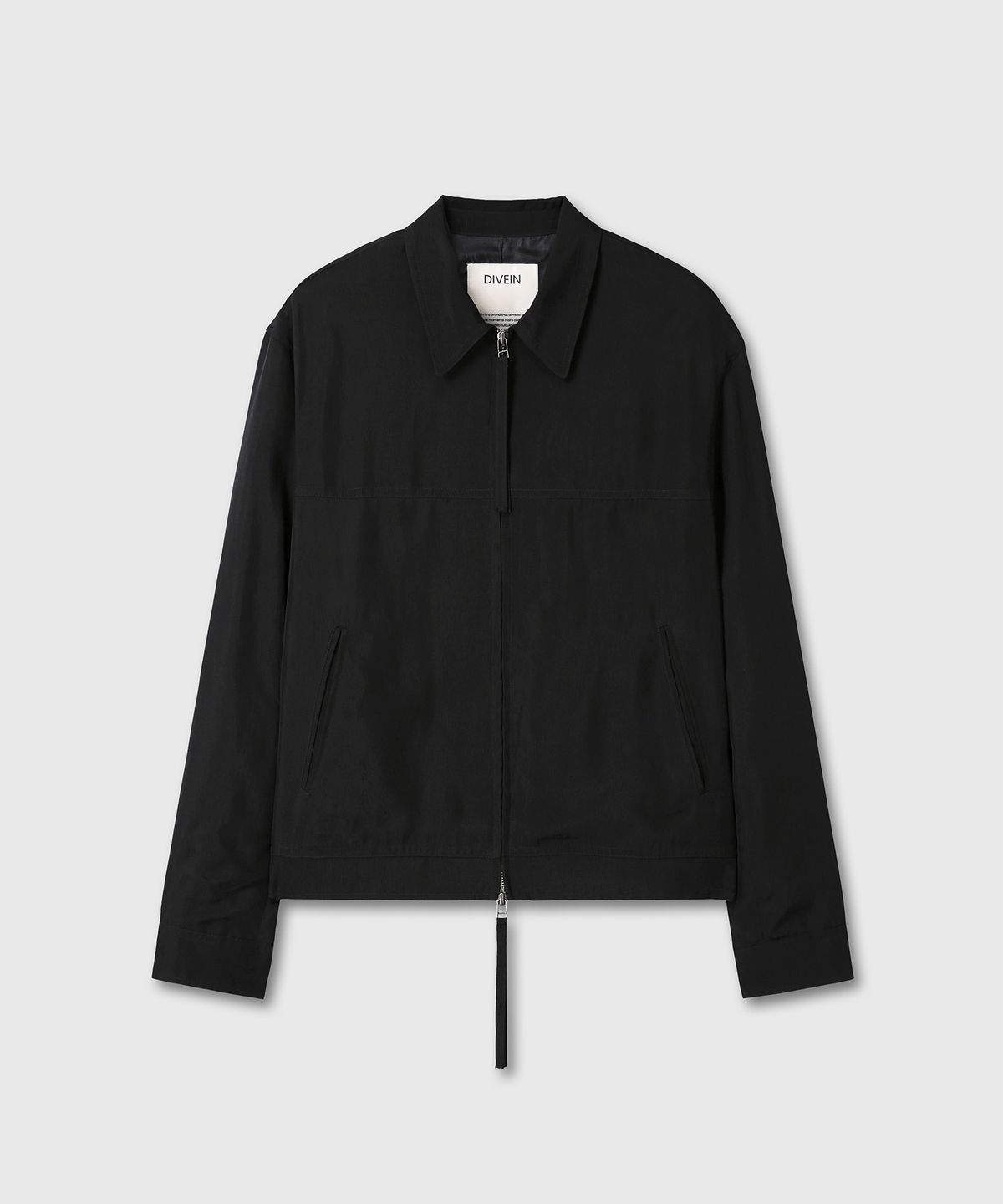 다이브인(DIVEIN) LOOSED CUPRA BLOUSON (BLACK)