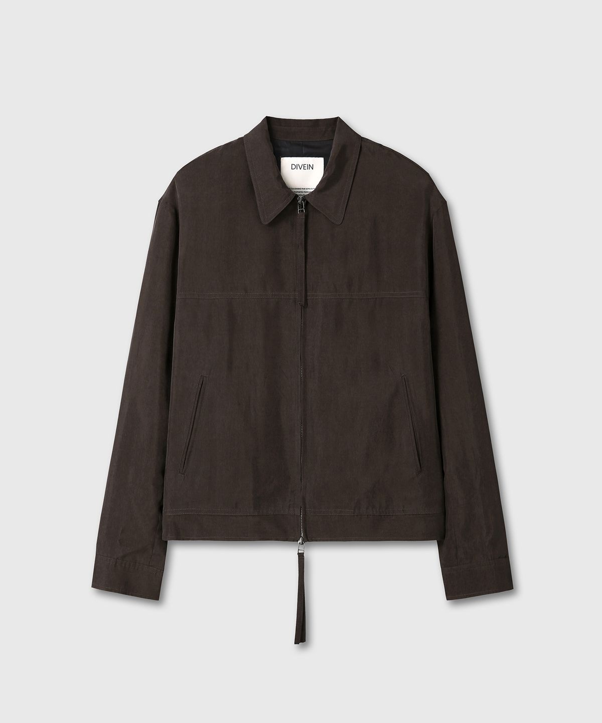 다이브인(DIVEIN) LOOSED CUPRA BLOUSON (BROWN)