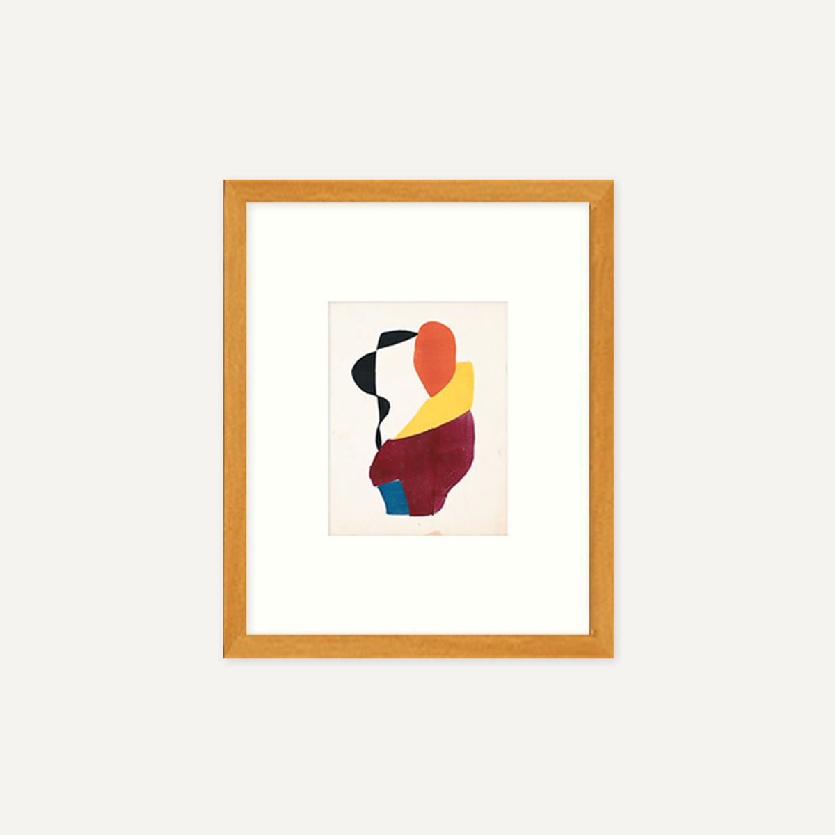 그릿시즌(GREET SEASON) 헨드릭 니콜라스 베르크만 Woman with yellow scarf, 1935 (액자 포함)