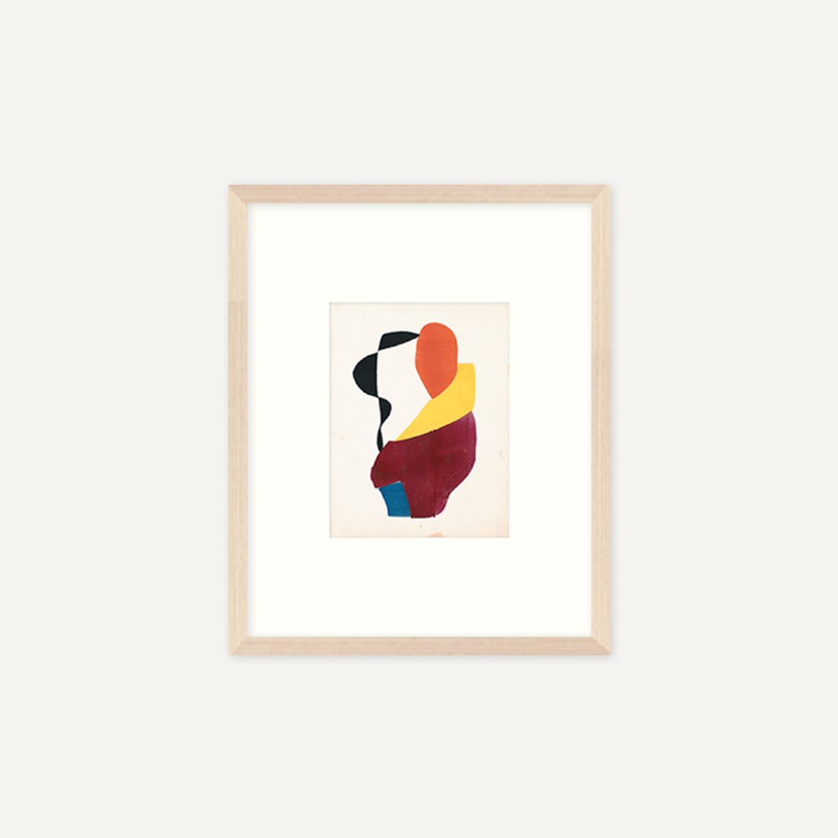 그릿시즌(GREET SEASON) 헨드릭 니콜라스 베르크만 Woman with yellow scarf, 1935 (액자 포함)