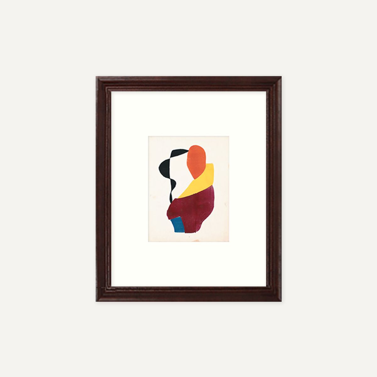 그릿시즌(GREET SEASON) 헨드릭 니콜라스 베르크만 Woman with yellow scarf, 1935 (액자 포함)