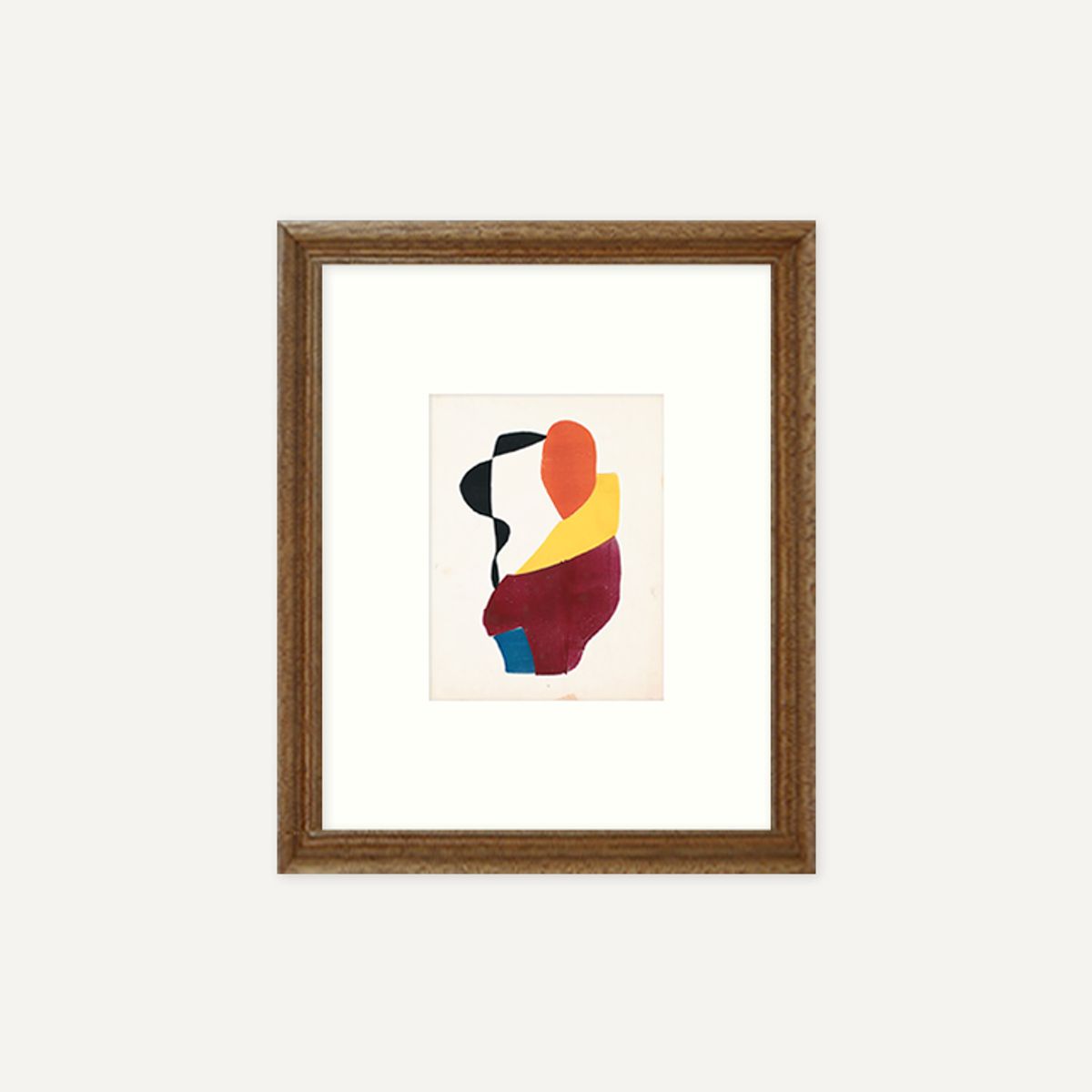 그릿시즌(GREET SEASON) 헨드릭 니콜라스 베르크만 Woman with yellow scarf, 1935 (액자 포함)