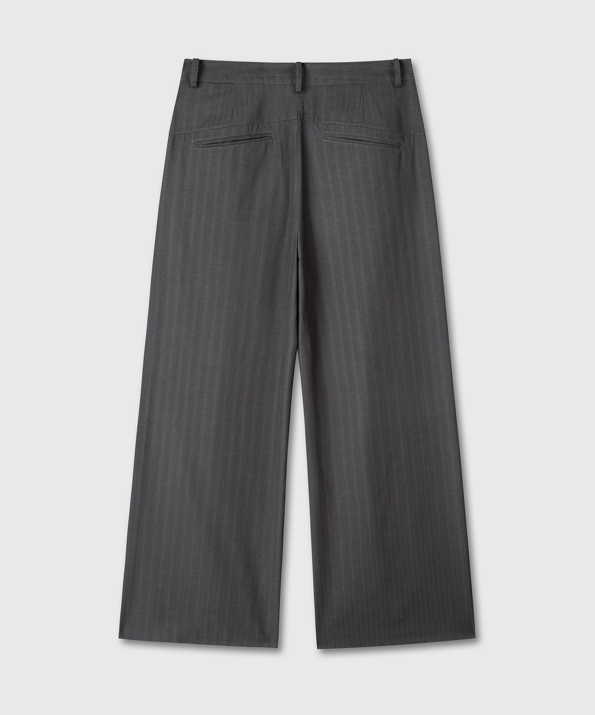 다이브인(DIVEIN) LOOSED STRIPE TROUSERS (GRAY)
