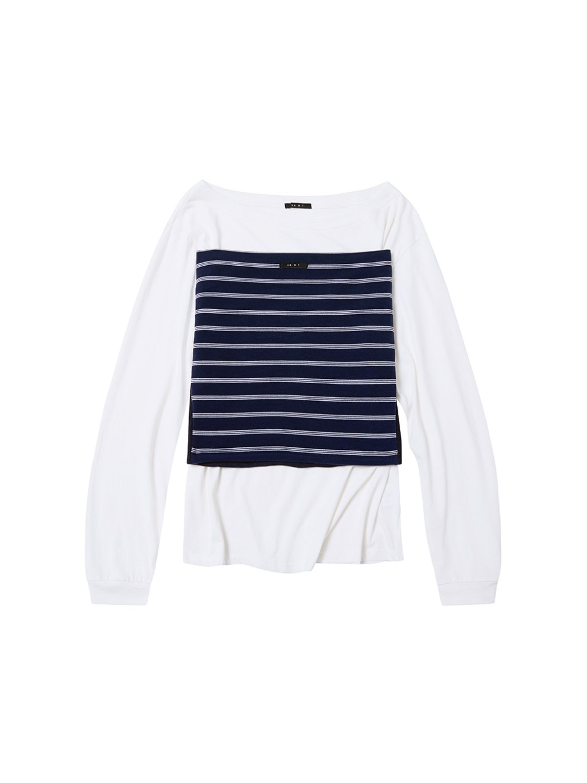 바니쉬먼트(VANISHMENT) [tube top set] One shoulder tee_lucky