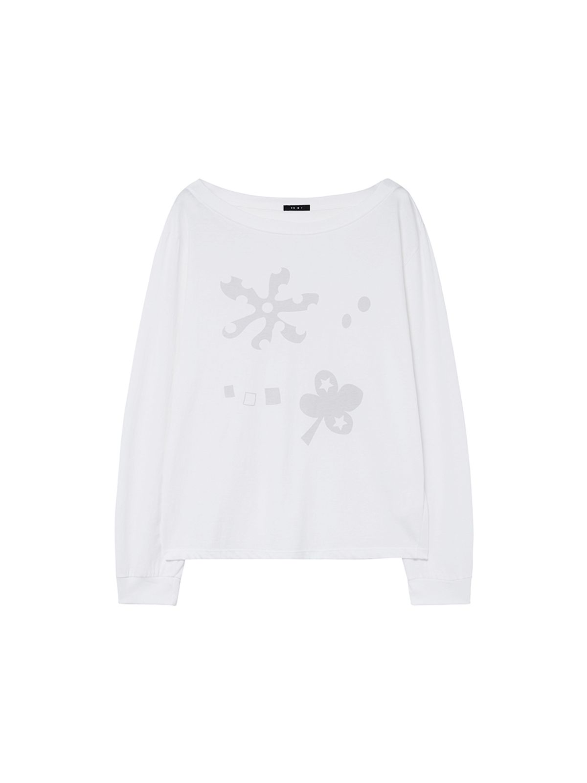바니쉬먼트(VANISHMENT) [tube top set] One shoulder tee_lucky