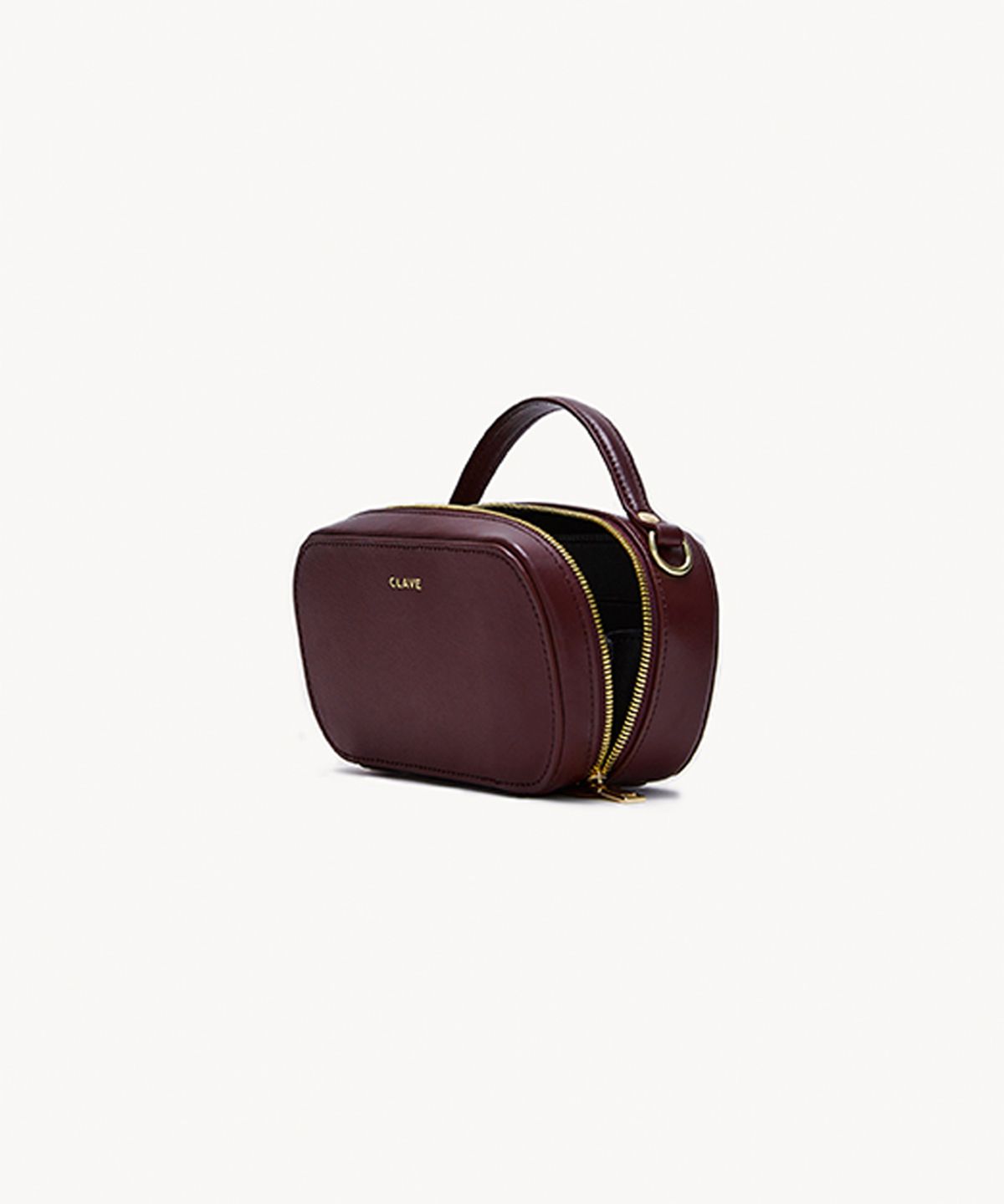 끌라베(CLAVE) 캘리 미니 버건디 크로스백 (KELLY MINI Burgundy Cross Bag)