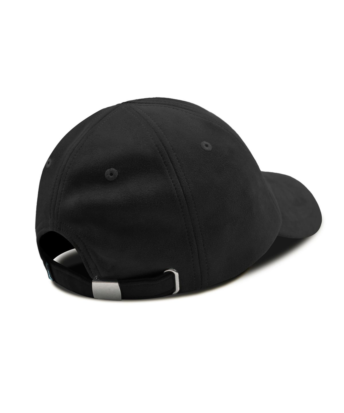 글랙(GLACK) GC073 헤어리 아플리케 스웨이드 볼캡 (BLACK)