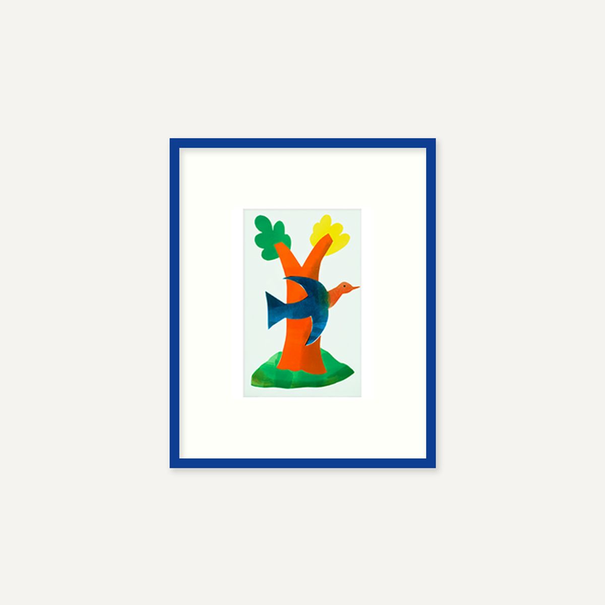 그릿시즌(GREET SEASON) 헨드릭 니콜라스 베르크만 Bird for Tree (The Blue Bird), 1943 (액자 포함)