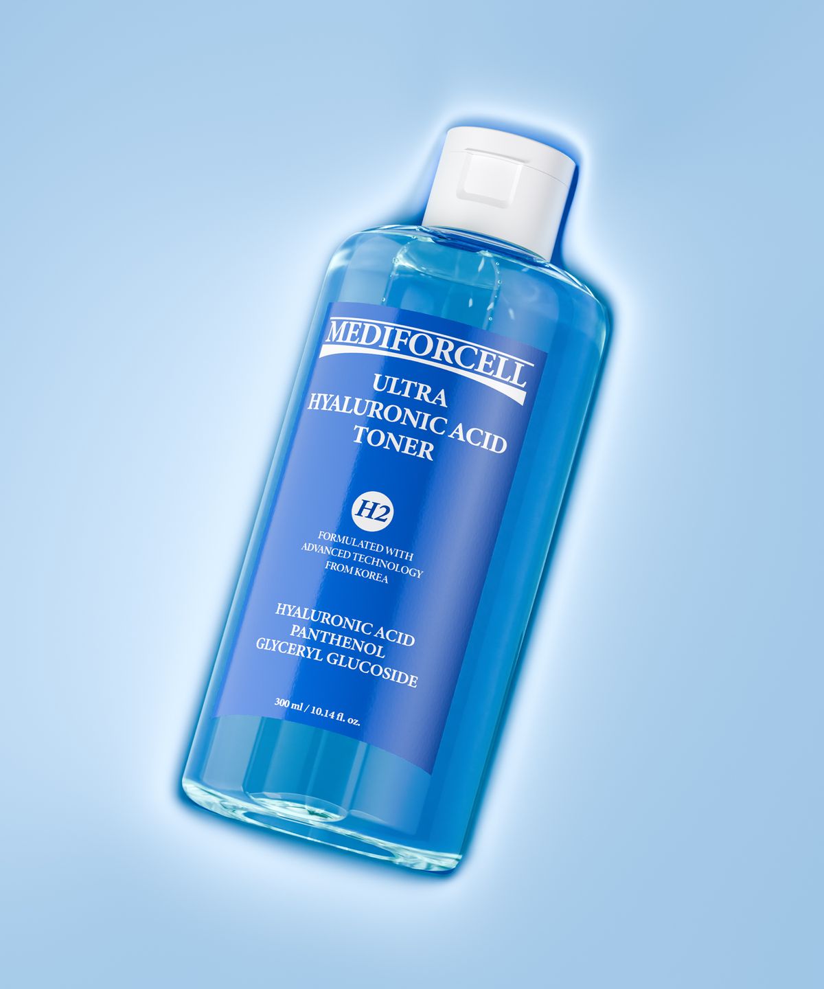 메디포셀(MEDIFORCELL) [2종세트] 울트라 히알루론산 앰플 100ml + 토너 300ml