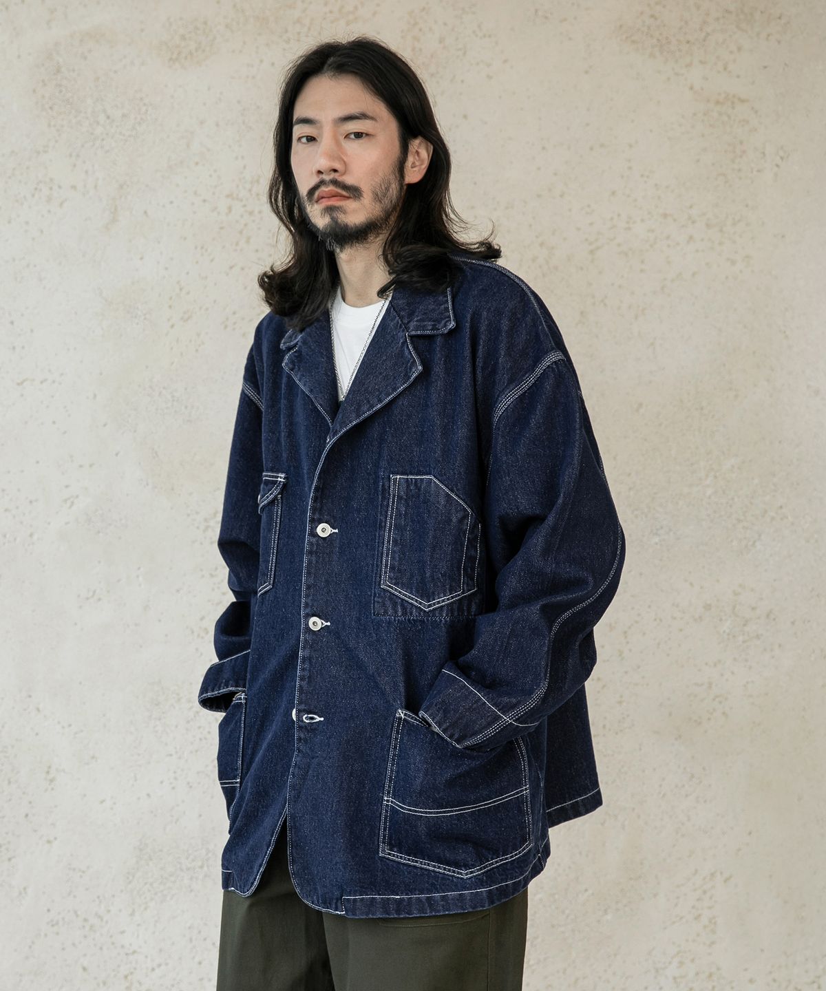 러기드하우스(RUGGED HOUSE) 클래식 워커스 데님 자켓