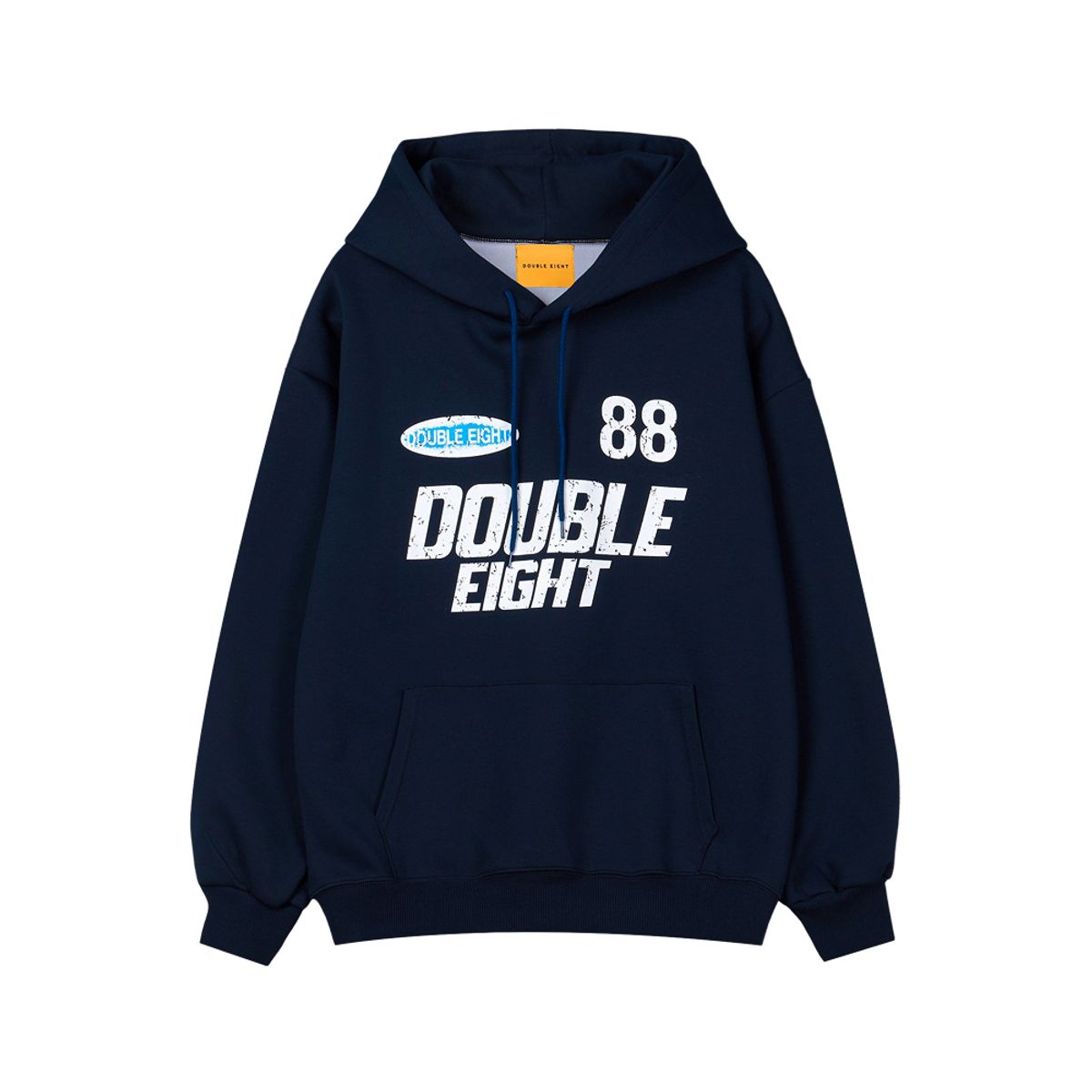 더블에잇(DOUBLE EIGHT) 88 크랙 후드 (블랙)