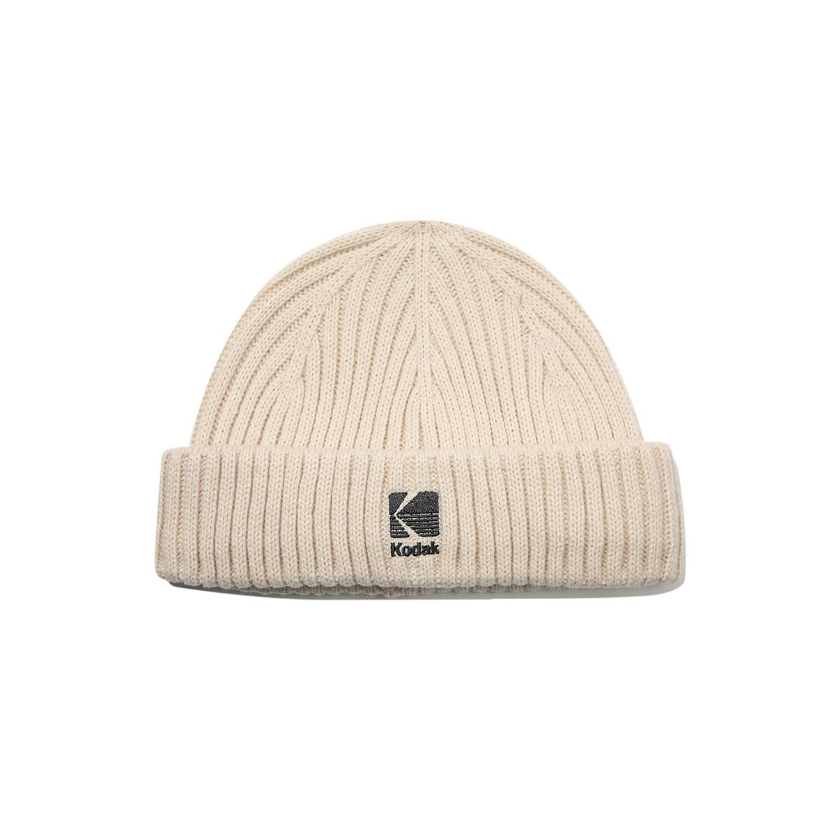 MUSINSA | KODAK Short Beanie IVORY