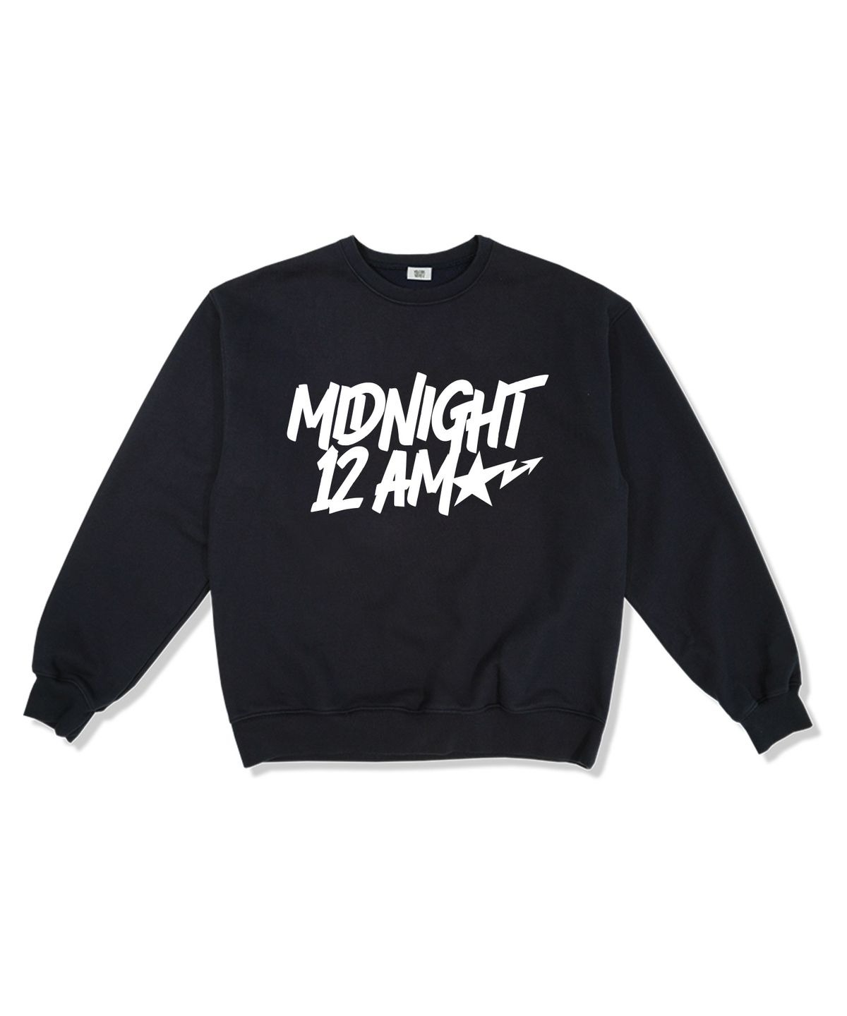 미드나잇12에이엠(MIDNIGHT12AM) [기모선택] 스타포인트 오버핏 특양면 스웨트셔츠 4color