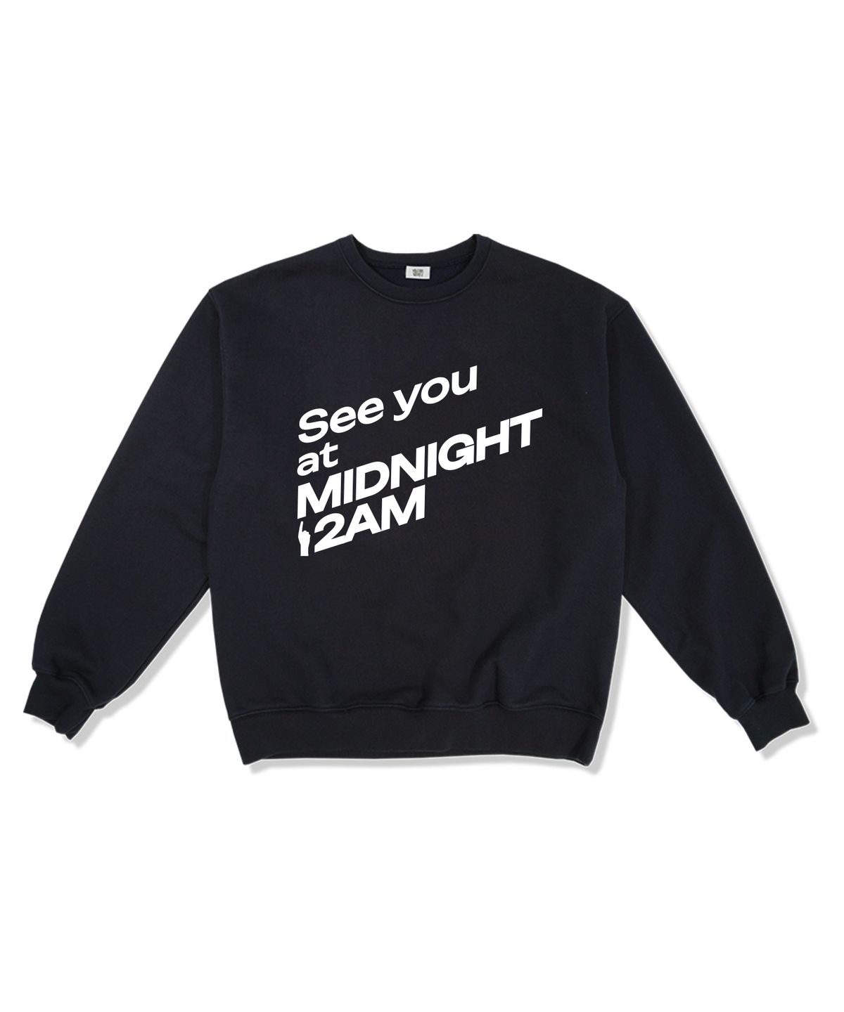 미드나잇12에이엠(MIDNIGHT12AM) [기모선택] 씨유앳 오버핏 특양면 스웨트셔츠 4color
