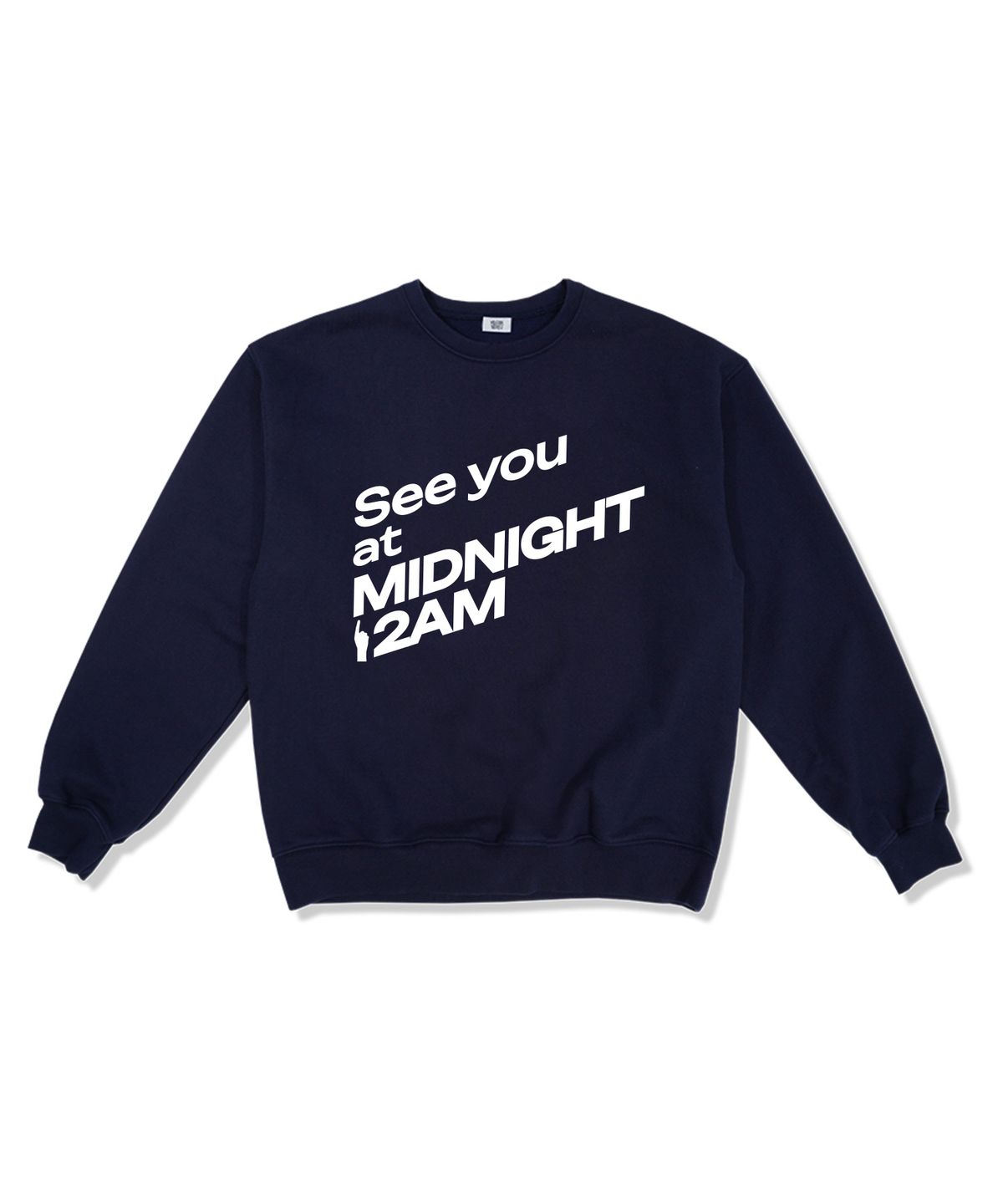 미드나잇12에이엠(MIDNIGHT12AM) [기모선택] 씨유앳 오버핏 특양면 스웨트셔츠 4color