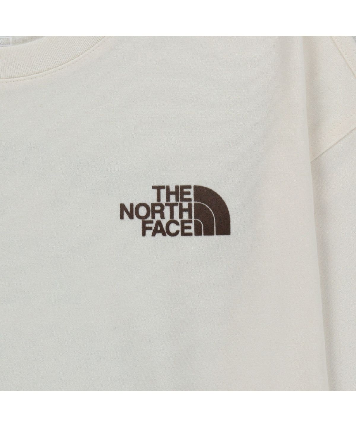 노스페이스(THE NORTH FACE) NT7TR51K 빈티지 긴팔 라운드티 CREAM