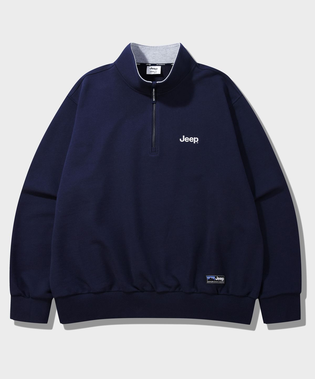 지프(JEEP) [360g] M-Logo 하프집업 맨투맨 (JR5TSU838) 8 colors