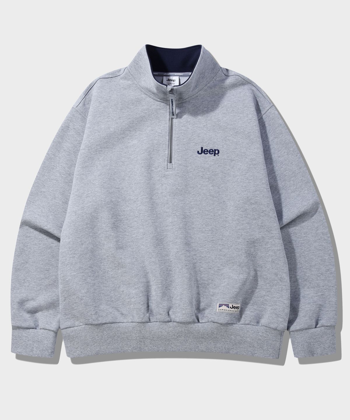 지프(JEEP) [360g] M-Logo 하프집업 맨투맨 (JR5TSU838) 8 colors