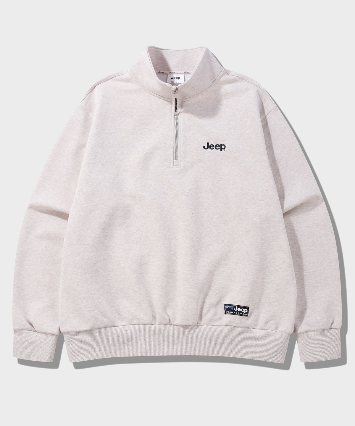 지프(JEEP) [360g] M-Logo 하프집업 맨투맨 (JR5TSU838) 8 colors