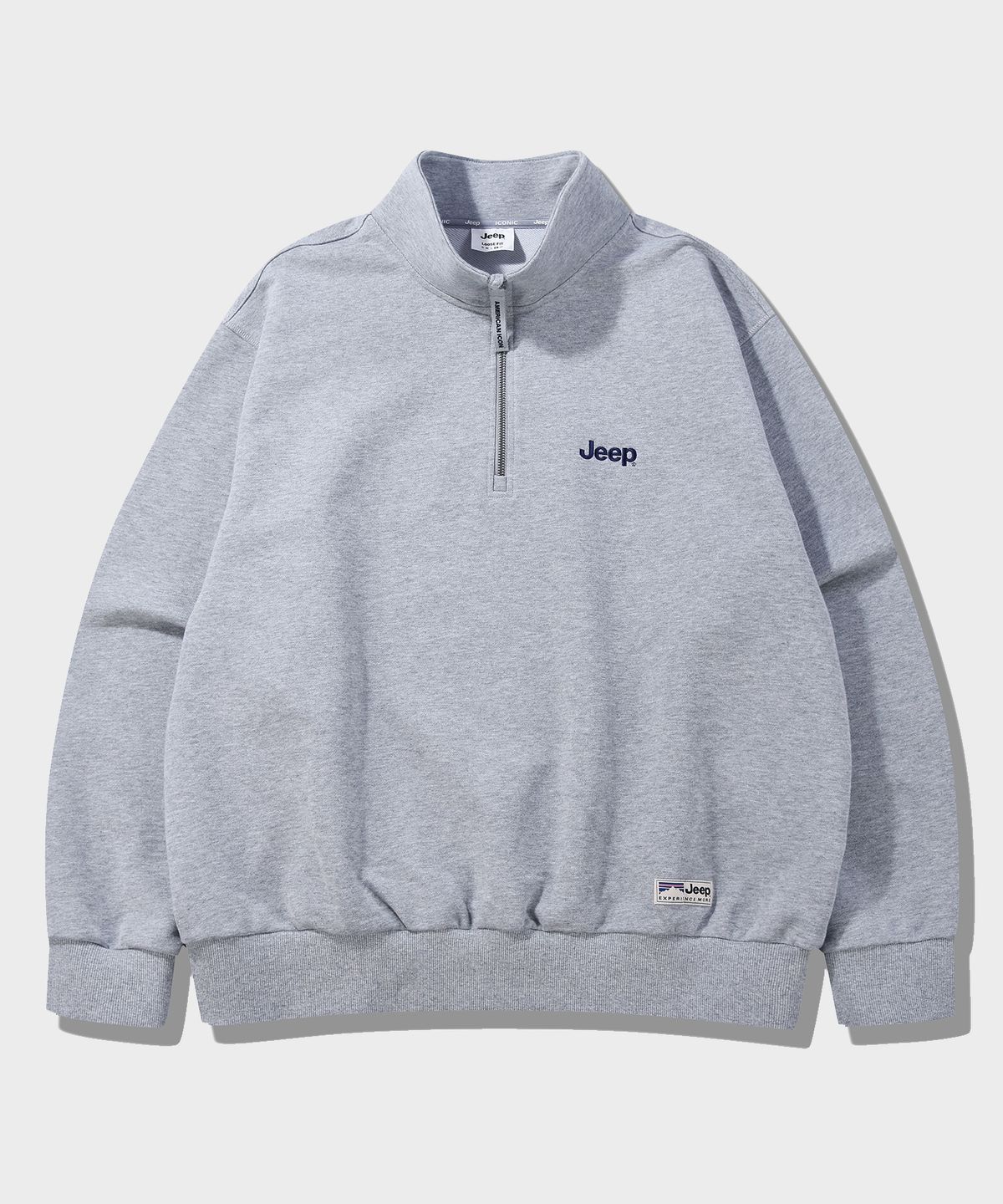 지프(JEEP) [360g] M-Logo 하프집업 맨투맨 (JR5TSU838) 8 colors