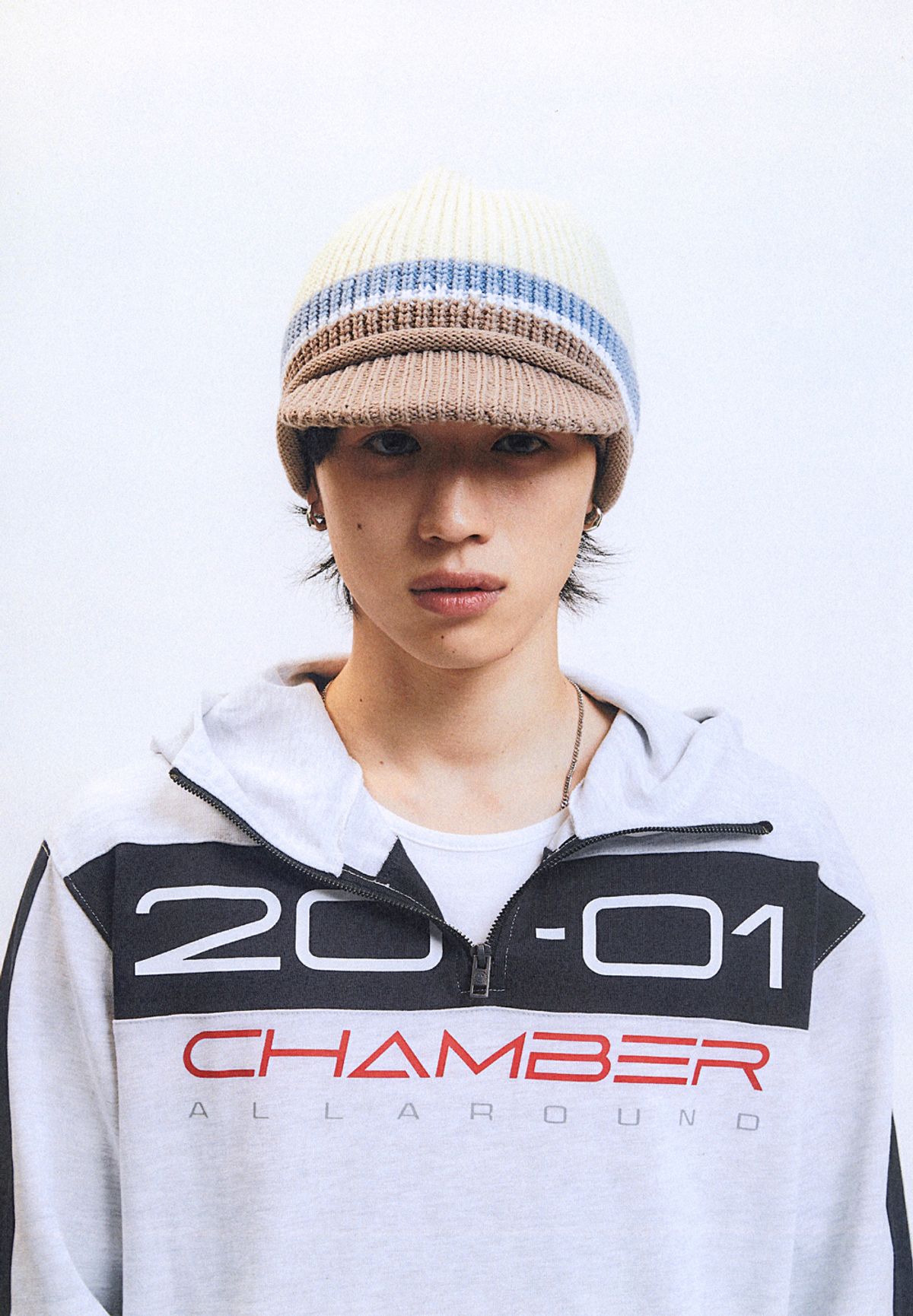 스포츠챔버(SPORT CHAMBER) SC 가드 후드 티셔츠(1% 그레이)