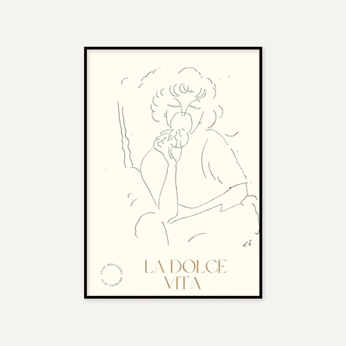 그릿시즌(GREET SEASON) 레옹 스필리아르트 La Dolche Vita (액자 포함)
