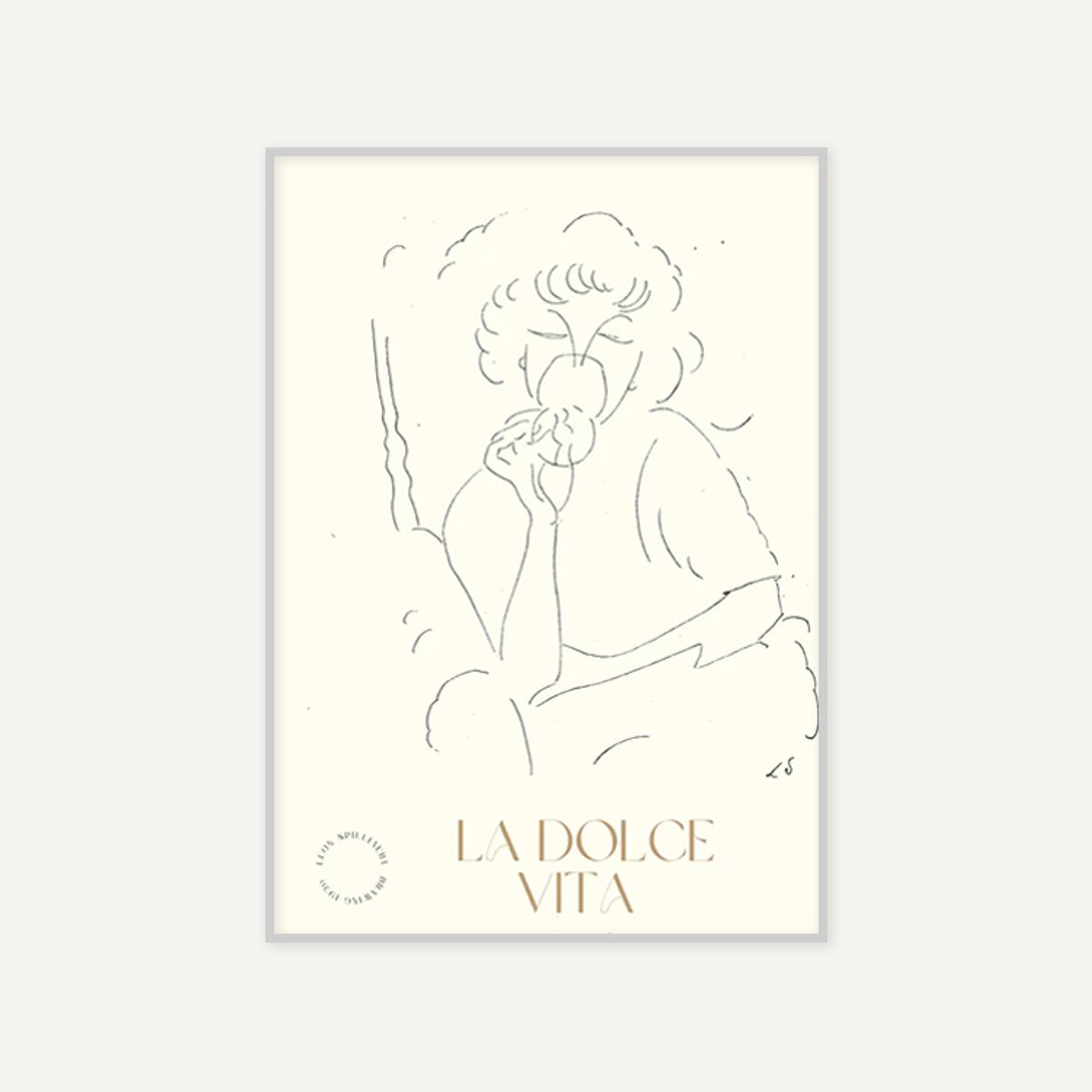그릿시즌(GREET SEASON) 레옹 스필리아르트 La Dolche Vita (액자 포함)