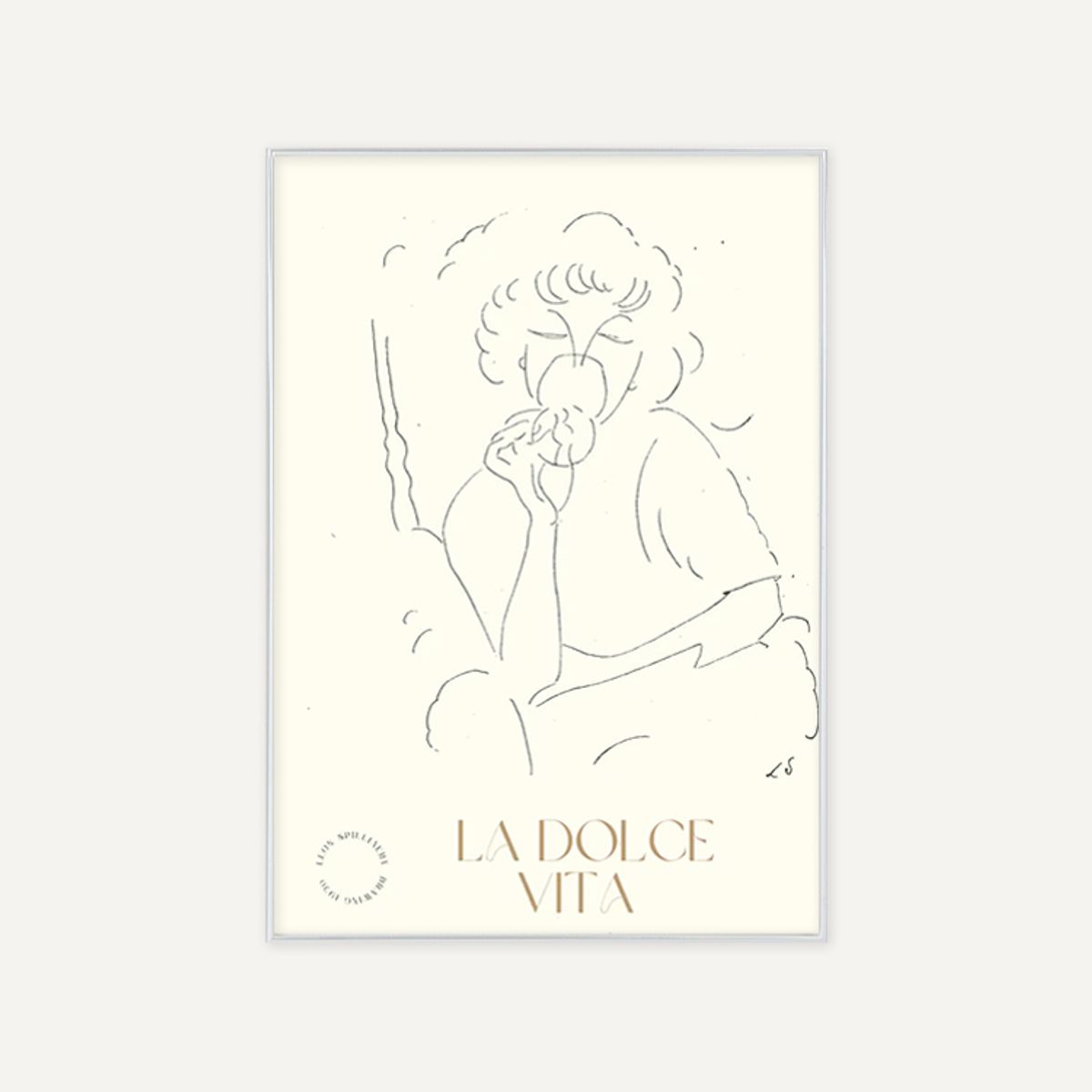 그릿시즌(GREET SEASON) 레옹 스필리아르트 La Dolche Vita (액자 포함)