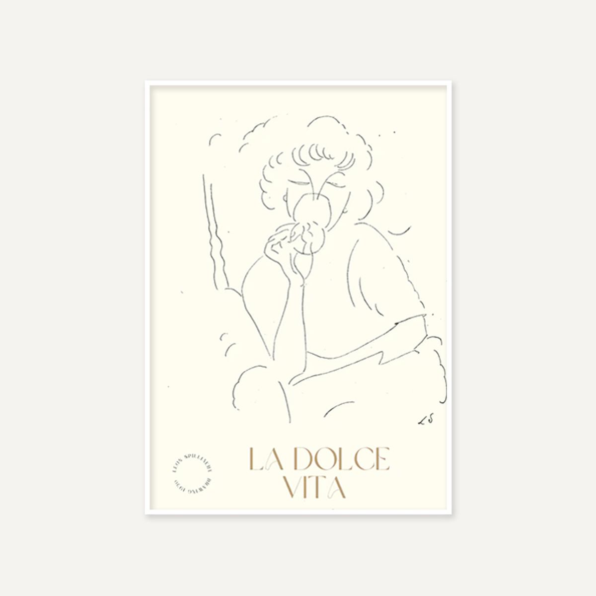그릿시즌(GREET SEASON) 레옹 스필리아르트 La Dolche Vita (액자 포함)