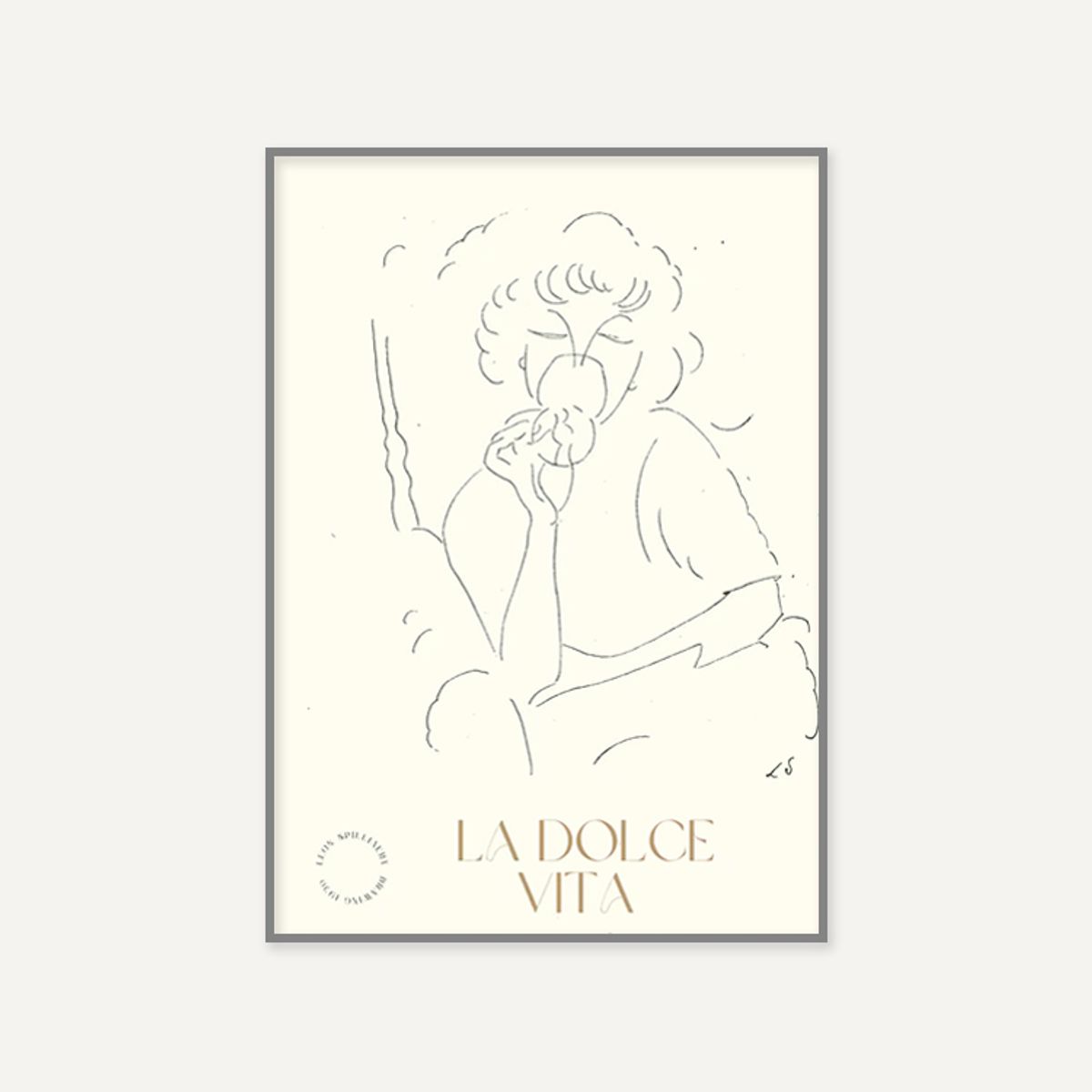 그릿시즌(GREET SEASON) 레옹 스필리아르트 La Dolche Vita (액자 포함)