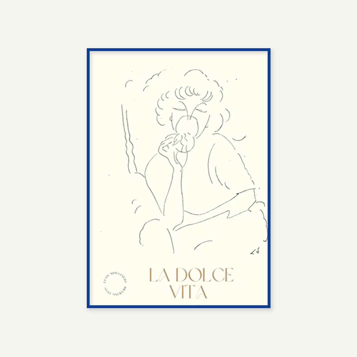 그릿시즌(GREET SEASON) 레옹 스필리아르트 La Dolche Vita (액자 포함)