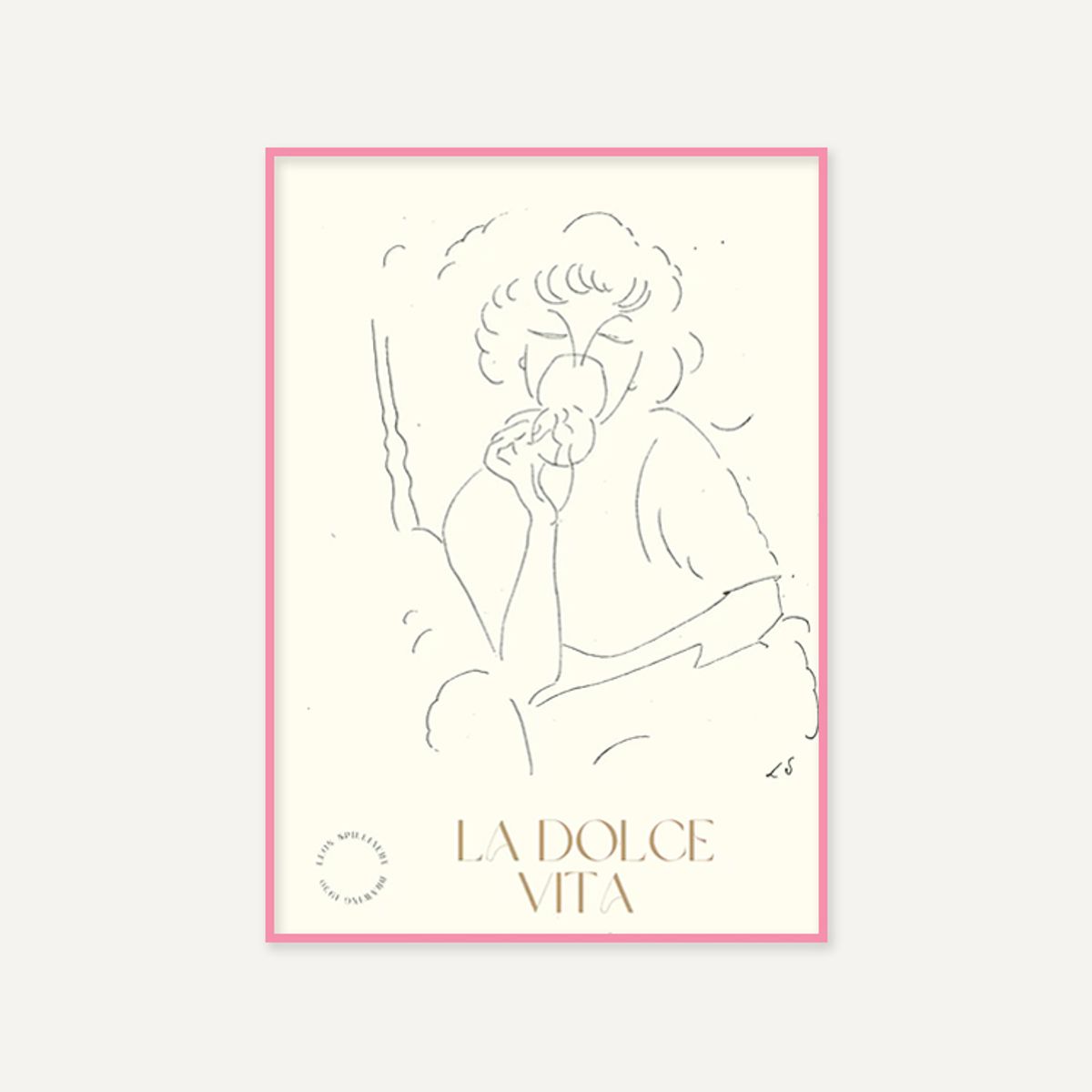 그릿시즌(GREET SEASON) 레옹 스필리아르트 La Dolche Vita (액자 포함)
