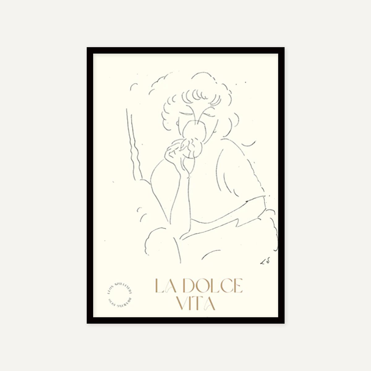 그릿시즌(GREET SEASON) 레옹 스필리아르트 La Dolche Vita (액자 포함)